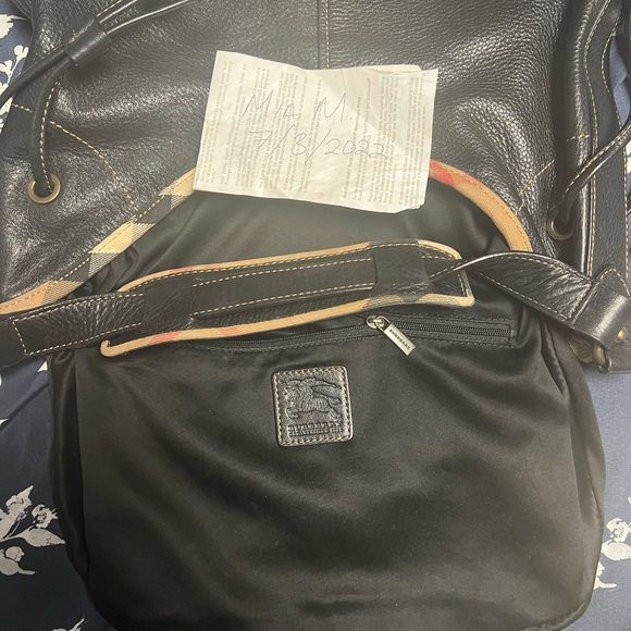 Burberry Leather Murphy Handbag - Picture 4 of 9